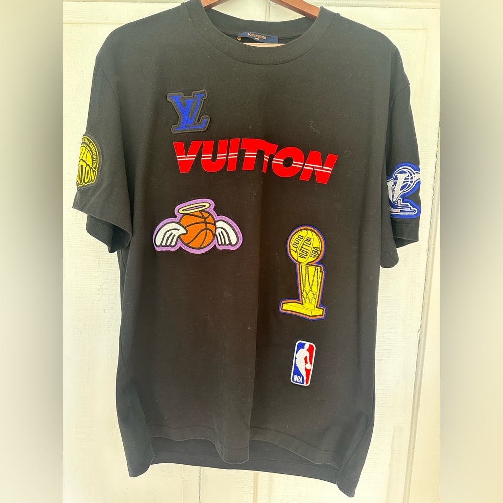 Loius Vuitton Baseball T Shirt, Size XXL